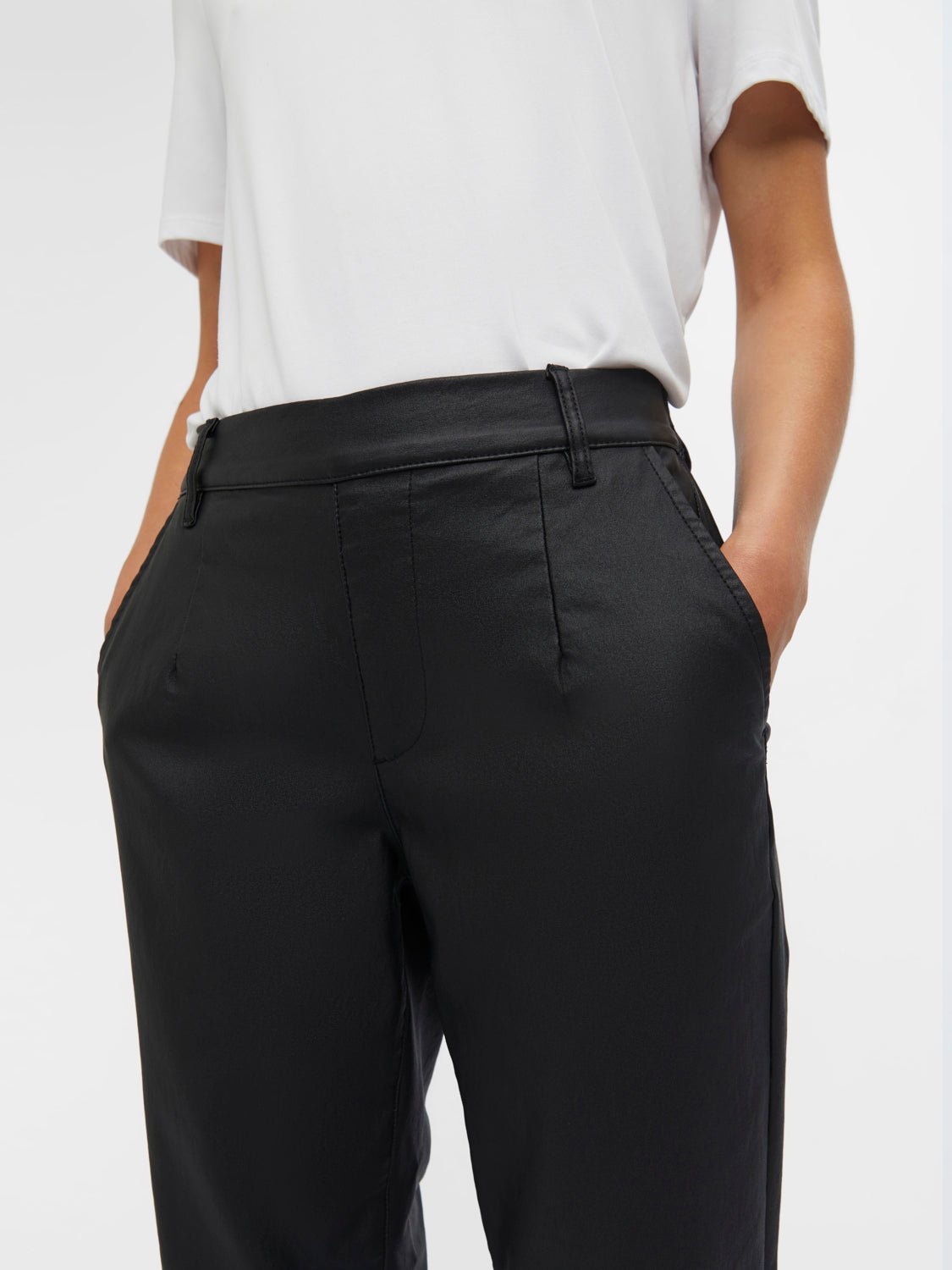 OBJBELLE Pants - Black - VERO MODA & VILA Bergvik